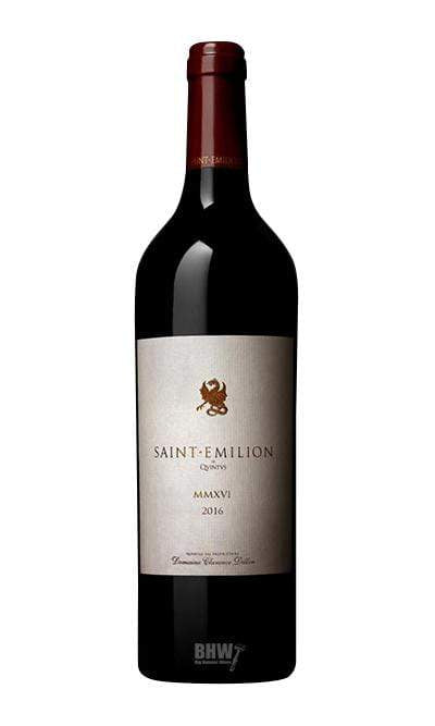 bighammerwines.com Red 2016 Saint Emilion by Quintus (Chateau Haut Brion's Right Bank vnyd)