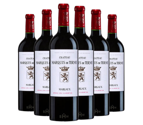 Bordeaux Futures Red 2021 Château Marquis de Terme Margaux FUTURES 6 x 750ml