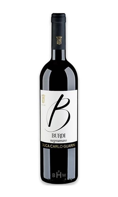 2019 Duca di Carlo Guarini 'Burdi' Negroamaro Puglia