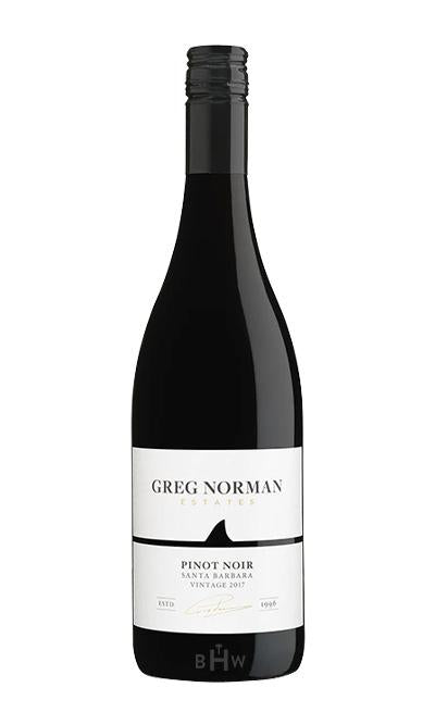 2017 Greg Norman Estates Pinot Noir Santa Barbarair Santa Barbara
