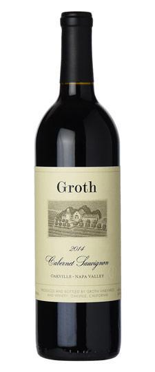 bighammerwines.com Red 2014 Groth Cabernet Sauvignon Oakville Napa Valley