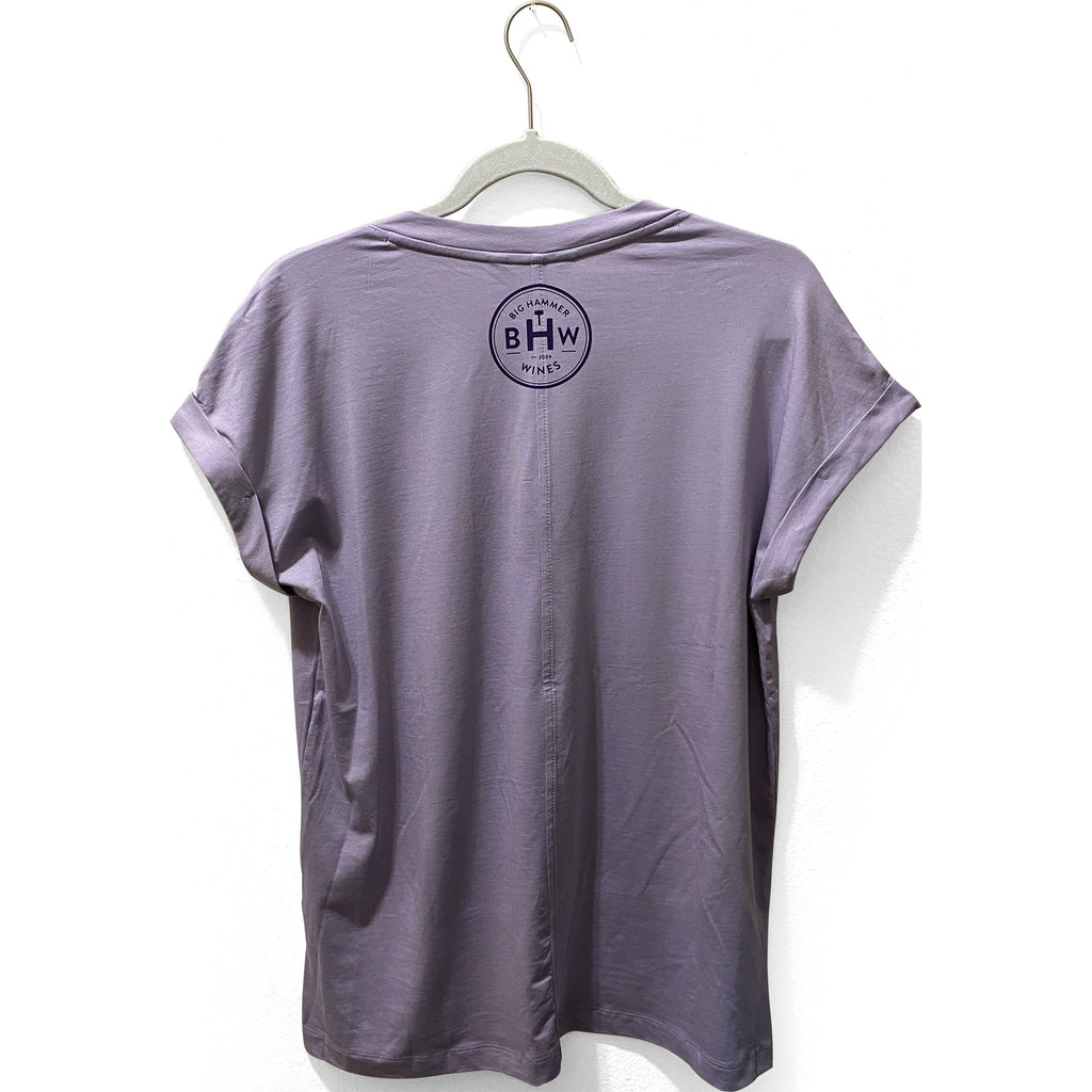 bighammerwines.com Apparel & Accessories I Only Drink Rosé Flowy V Neck