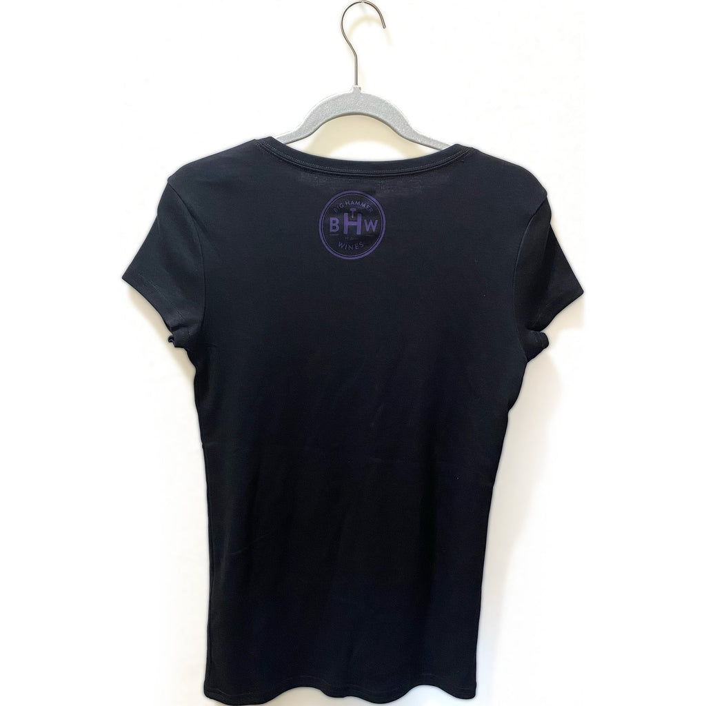 bighammerwines.com Apparel & Accessories Wine is Life! Fitted V Neck