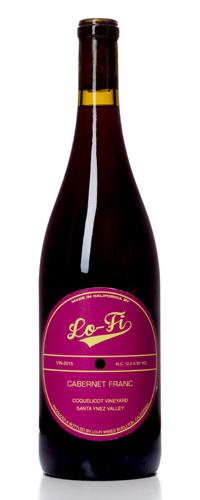 bighammerwines.com Red 2016 Lo Fi Cabernet Franc Coquelicot Vineyard Santa Ynez Valley