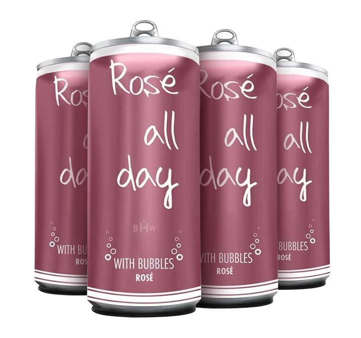 biagio Rosé Rosé All Day with Bubbly 4pk in 250ml Cans