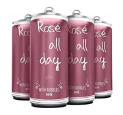 Image of Rosé All Day with Bubbly 4pk in 250ml Cans
