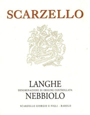 Image of Scarzello Langhe Nebbiolo 2012