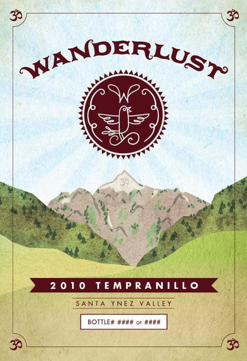 Wanderlust Red Wanderlust 2010 Tempranillo Santa Ynez Valley