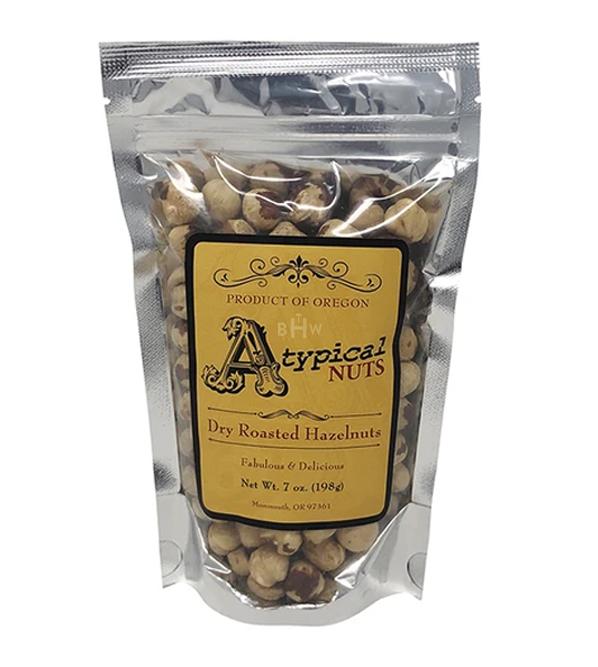 Image of Atypical Dry Roasted Hazelnuts Oregon 7 oz bag