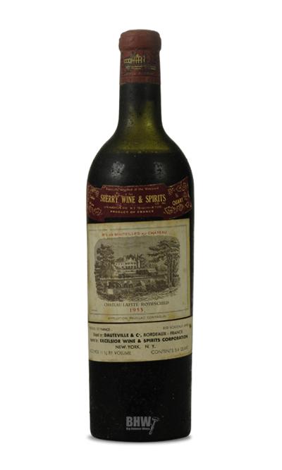 bighammerwines.com Red 1953 Lafite Rothschild 99-100 WA