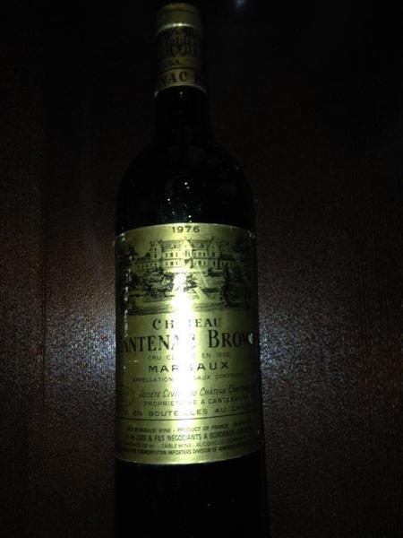 bighammerwines.com Red 1976 Cantenac Brown Margaux