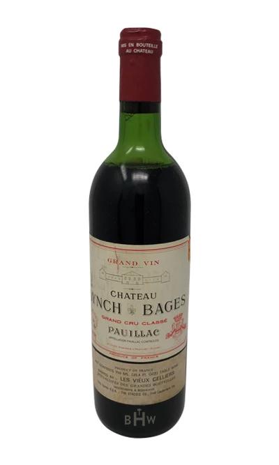 bighammerwines.com Red 1978 Chateau Lynch Bages Pauillac