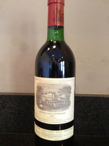 bighammerwines.com Red 1982 Chateau Lafite Rothschild  97+ WA