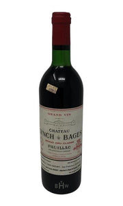 Image of 1983 Chateau Lynch Bages Pauillac