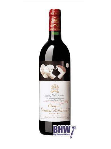 1986 Chateau Mouton Rothschild 100 WA | Buy Red Wine Online