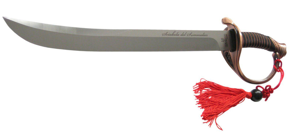 bighammerwines.com Gift Card Sciabola del Sommelier Plated Champagne Sword Saber by Fox Knives USA