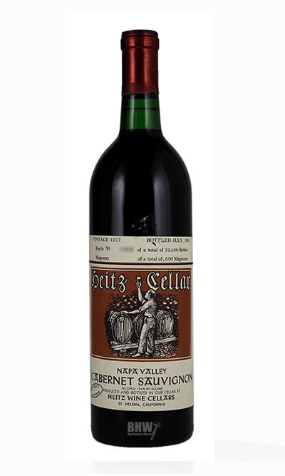 bighammerwines.com Red 1977 Heitz Cabernet Sauvignon Martha's Vineyard