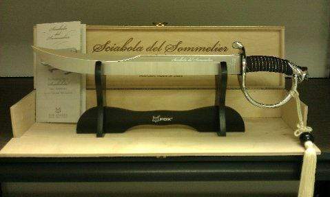 bighammerwines.com Gift Card Sciabola del Sommelier Plated Champagne Sword Saber by Fox Knives USA