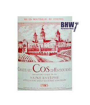 bighammerwines.com Red 1985 Cos d'Estournel 93-95RP