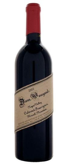 bighammerwines.com Red 2005 Dunn Howell Mountain Cabernet Sauvignon Napa 94WA