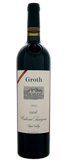 bighammerwines.com Red 2006 Groth Reserve Cabernet Sauvignon 95 WS