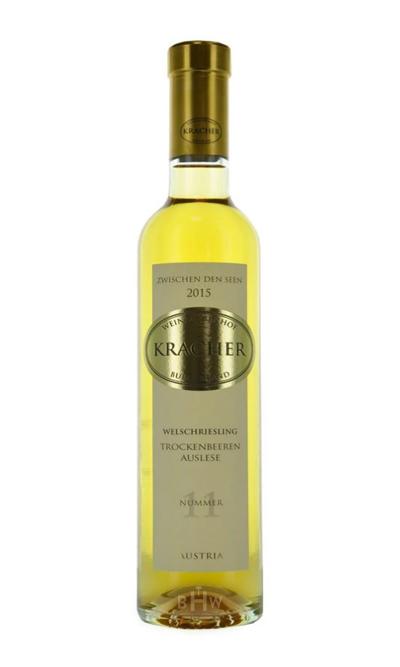 bighammerwines.com 2015 Kracher Trockenbeerenauslese #11 Welschriesling Zwischen den Seen Austria 375ml
