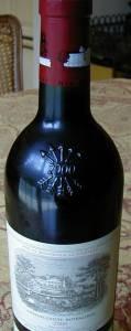 bighammerwines.com Red Lafite Rothschild 2000 98+RP Mint condition!