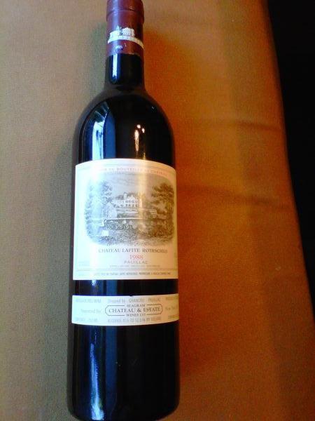 bighammerwines.com Lafite Rothschild 1988 98RP