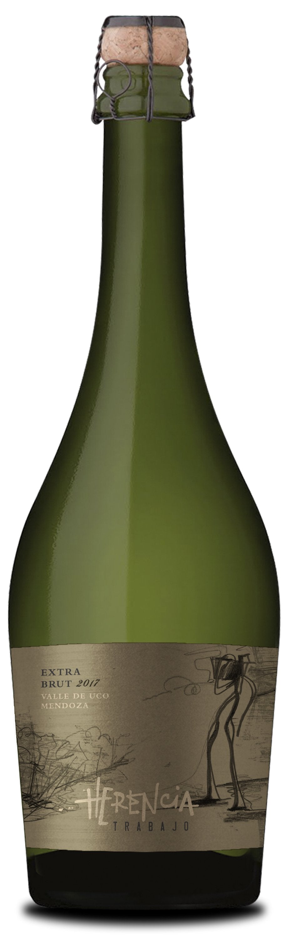 bighammerwines.com NV Bodega Polo Herencia Trabajo Extra Brut Spumante Valle de Uco Mendoza