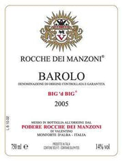 Image of Rocche dei Manzoni Big d'Big 2005 92WA