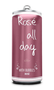 Image of Rosé All Day with Bubbly 24ct in 250ml Cans