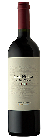 bighammerwines.com 2012 Tapiz Las Notas de Jean Claude Berrouet Mendoza Bordeaux Blend