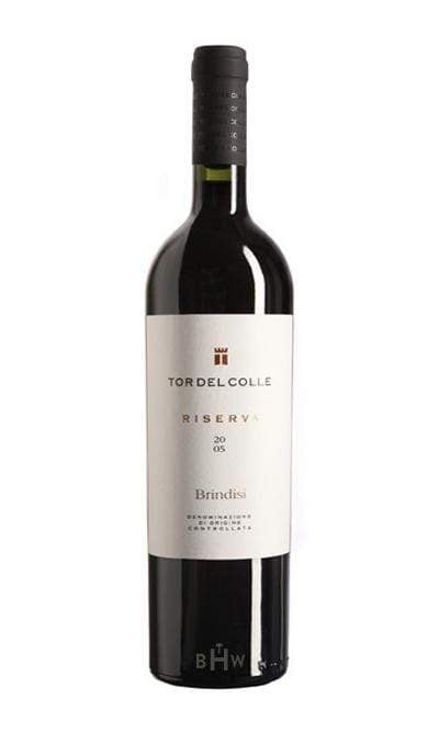 bighammerwines.com Red 2015 Tor del Colle Brindisi DOC Riserva