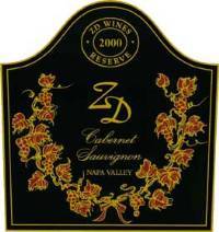bighammerwines.com Red ZD Cabernet Sauvignon Reserve 2000