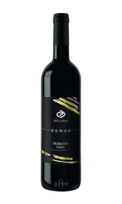bighammerwines.com Red 2018 Zenas Primitivo Puglia IGT